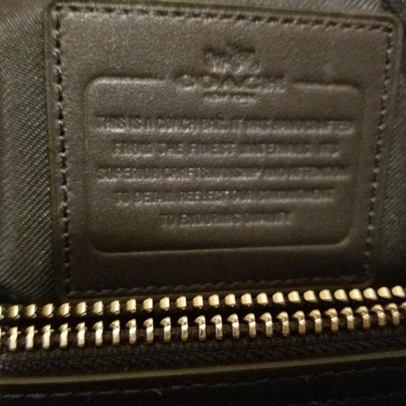 Coach Swagger Frame Satchel in Denim Crocodile-Embossed - Picture 12 of 16